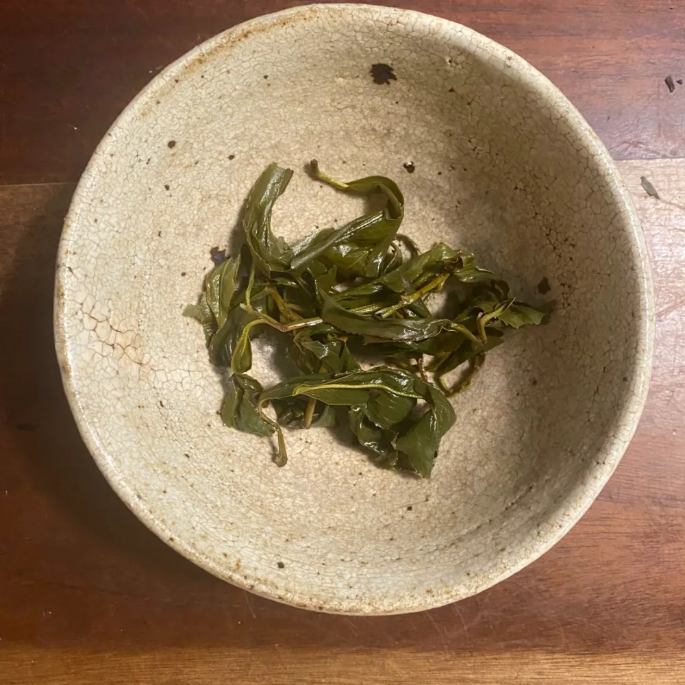 Mage Baozhong steeped leaf